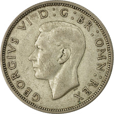Coin, Great Britain, George VI, 1/2 Crown, 1939, EF(40-45), Silver, KM:856