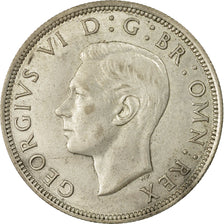 Coin, Great Britain, George VI, 1/2 Crown, 1943, AU(55-58), Silver, KM:856