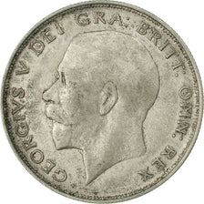 Coin, Great Britain, George V, 1/2 Crown, 1922, VF(30-35), Silver, KM:818.1a