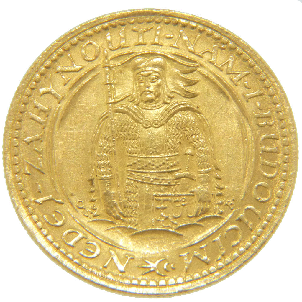 Czechoslovakia, Ducat, 1923, KM #8, MS(60-62), Gold, 3.50