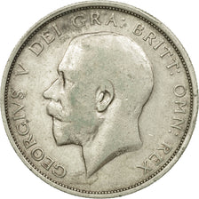 Coin, Great Britain, George V, 1/2 Crown, 1915, VF(30-35), Silver, KM:818.1