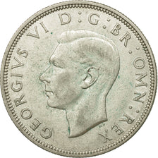 Coin, Great Britain, George VI, 1/2 Crown, 1944, EF(40-45), Silver, KM:856
