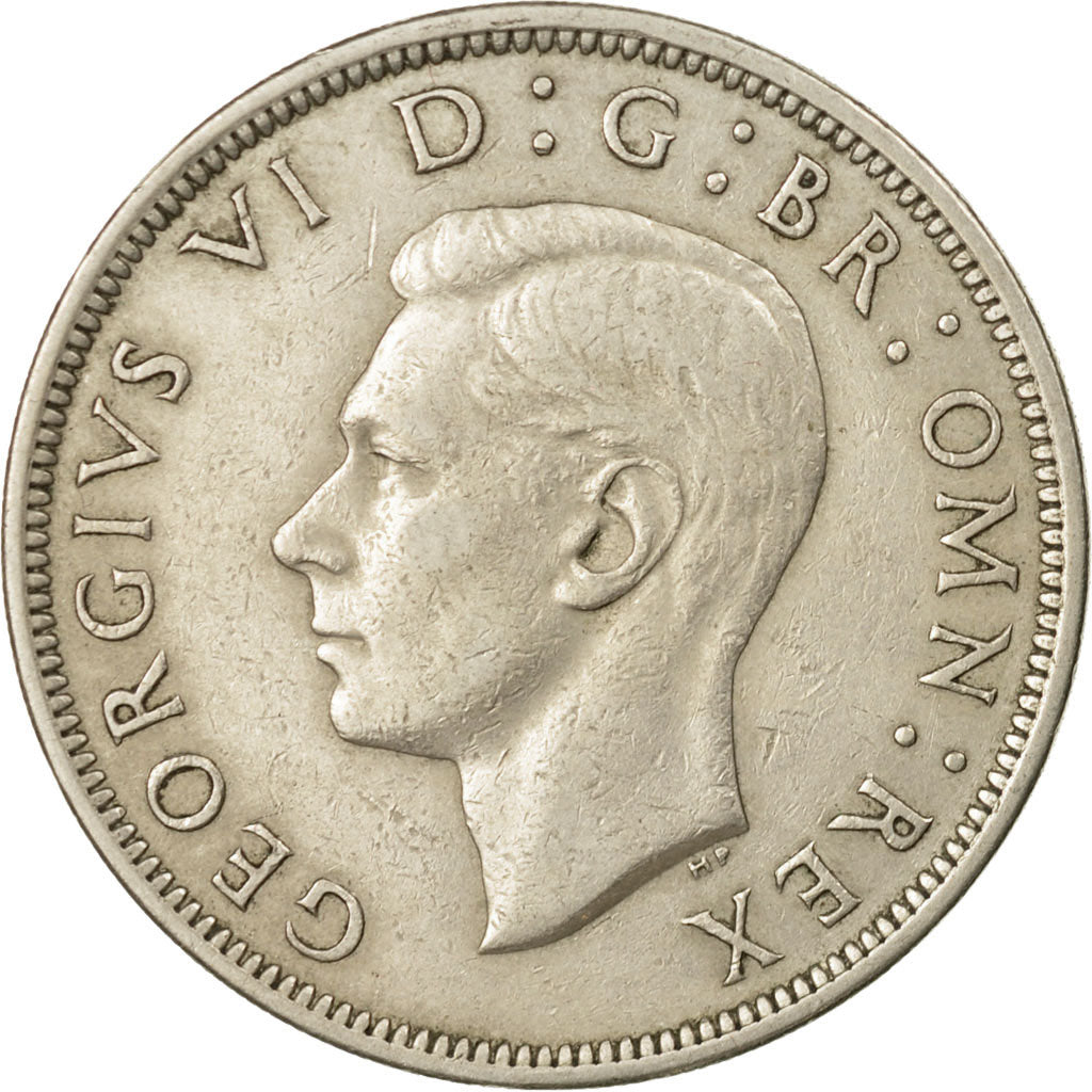 Monnaie, Grande-Bretagne, George VI, 1/2 Crown, 1951, SUP, Copper-nickel, KM:879