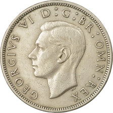 Monnaie, Grande-Bretagne, George VI, 1/2 Crown, 1951, SUP, Copper-nickel, KM:879