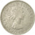 Coin, Great Britain, Elizabeth II, 1/2 Crown, 1962, EF(40-45), Copper-nickel