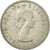 Münze, Großbritannien, Elizabeth II, 1/2 Crown, 1966, S+, Copper-nickel