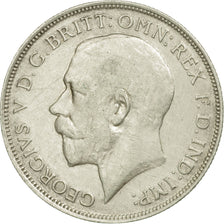 Coin, Great Britain, George V, Florin, Two Shillings, 1917, EF(40-45), Silver
