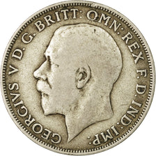 Monnaie, Grande-Bretagne, George V, Florin, Two Shillings, 1920, TTB, Argent