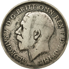 Coin, Great Britain, George V, Florin, Two Shillings, 1918, EF(40-45), Silver