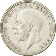 Coin, Great Britain, George V, Florin, Two Shillings, 1929, AU(55-58), Silver