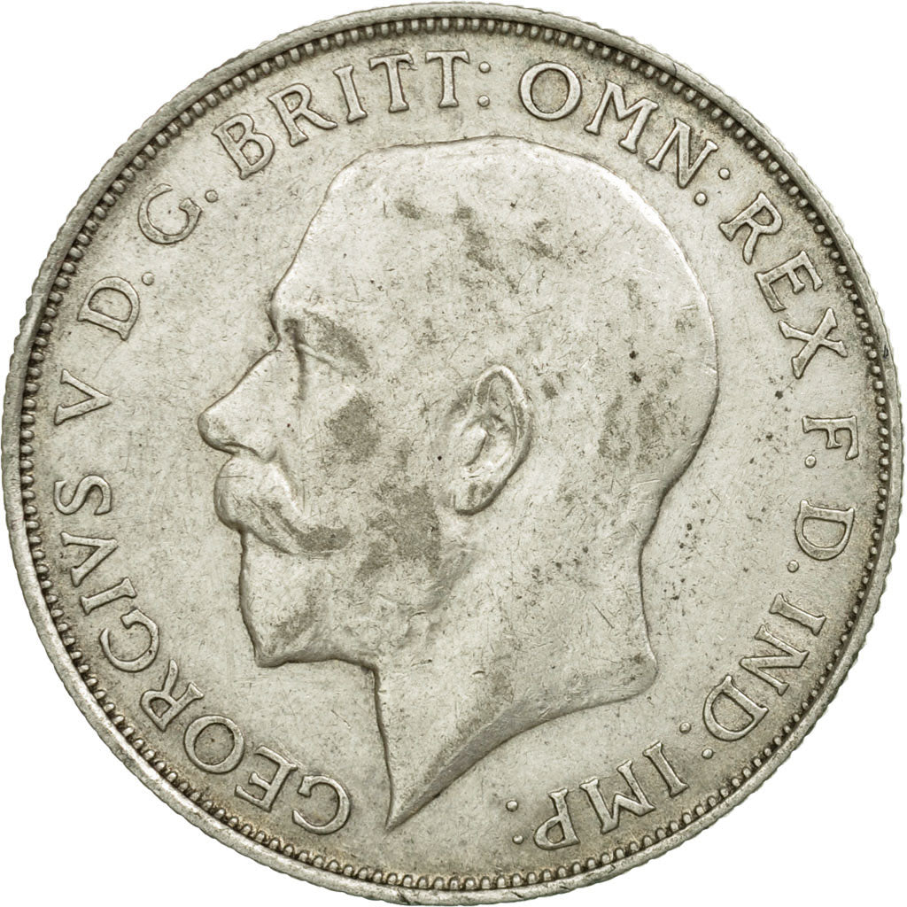 Coin, Great Britain, George V, Florin, Two Shillings, 1923, EF(40-45), Silver