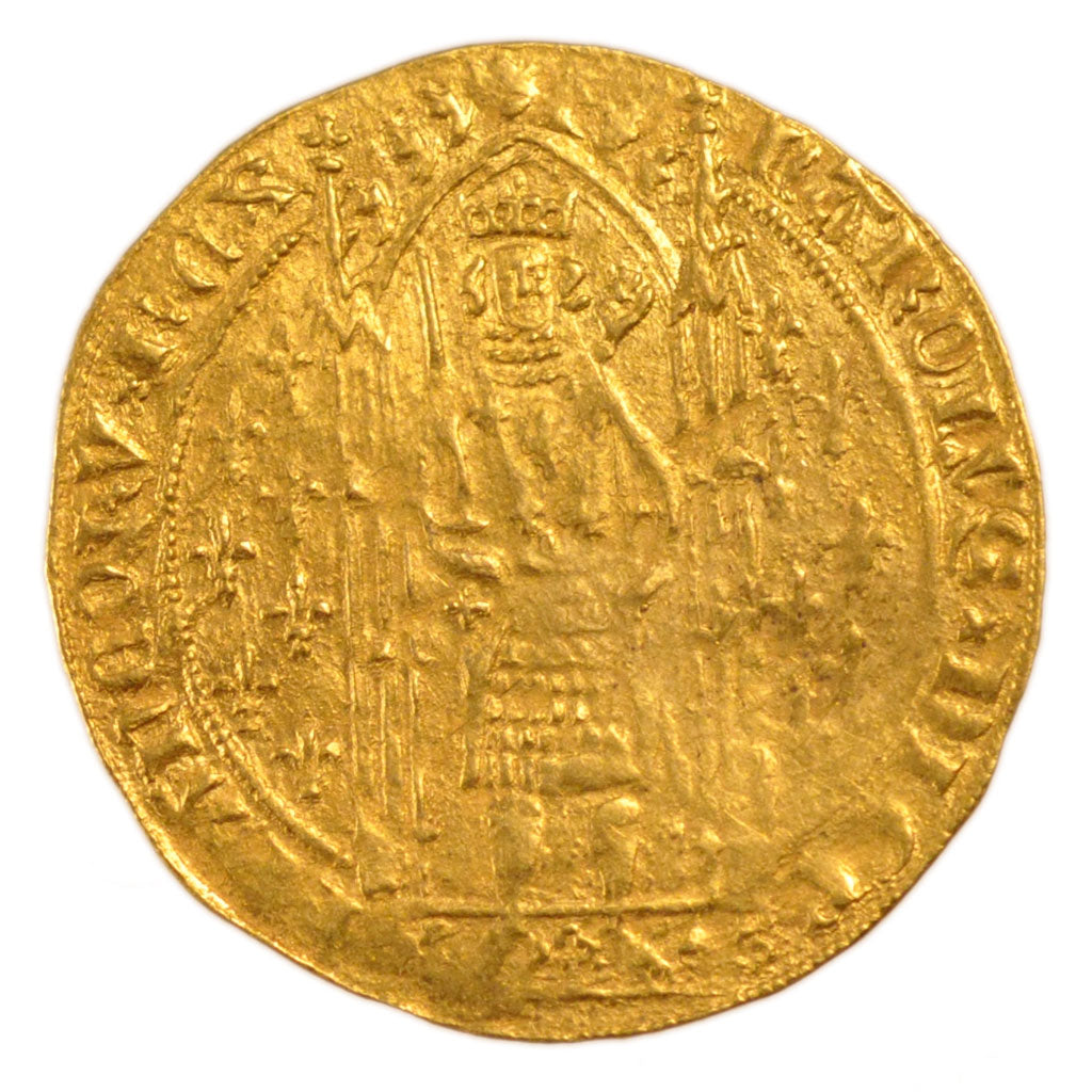 Charles V, Franc à pied, Ecu d'or