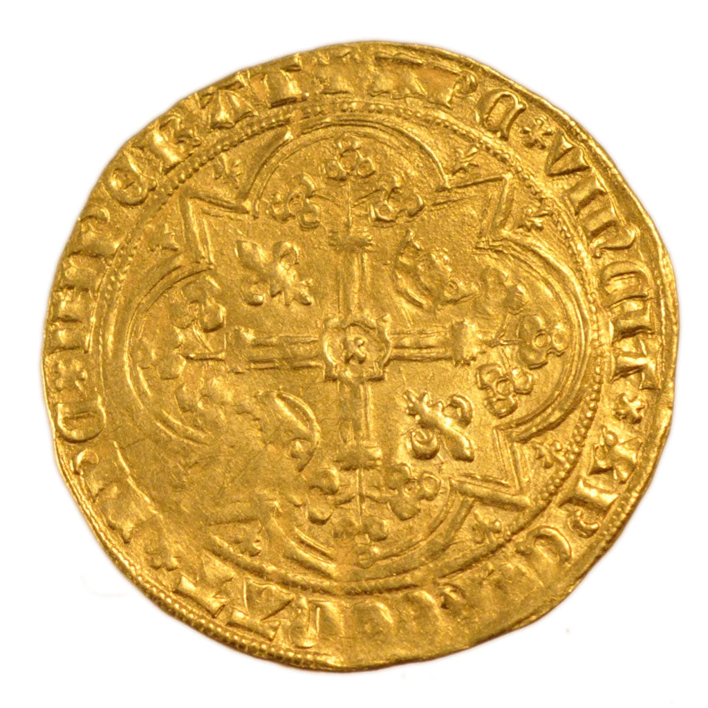 Charles V, Franc à pied, Ecu d'or
