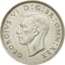 Coin, Great Britain, George VI, Florin, Two Shillings, 1946, AU(55-58), Silver