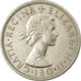 Monnaie, Grande-Bretagne, Elizabeth II, Florin, Two Shillings, 1963, SUP
