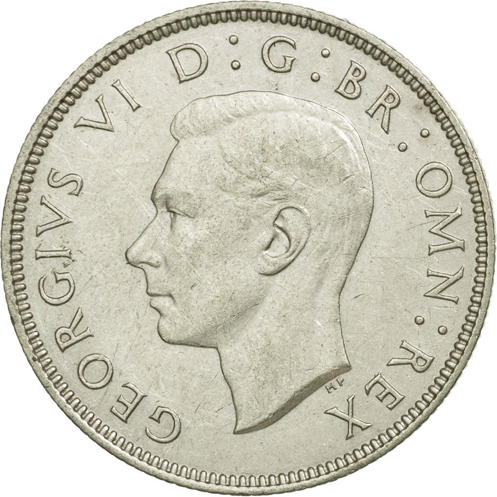 Monnaie, Grande-Bretagne, George VI, Florin, Two Shillings, 1941, SUP, Argent