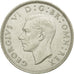 Monnaie, Grande-Bretagne, George VI, Florin, Two Shillings, 1941, SUP, Argent