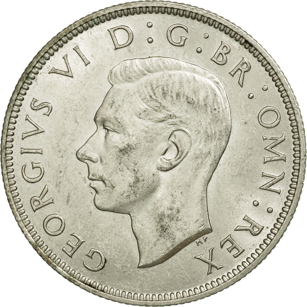 Coin, Great Britain, George VI, Florin, Two Shillings, 1940, AU(55-58), Silver