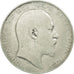 Moneda, Gran Bretaña, Edward VII, 1/2 Crown, 1906, BC+, Plata, KM:802