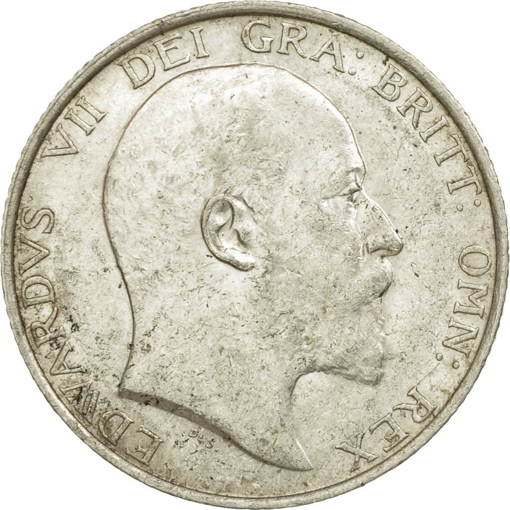 Monnaie, Grande-Bretagne, Edward VII, Shilling, 1904, TTB, Argent, KM:800