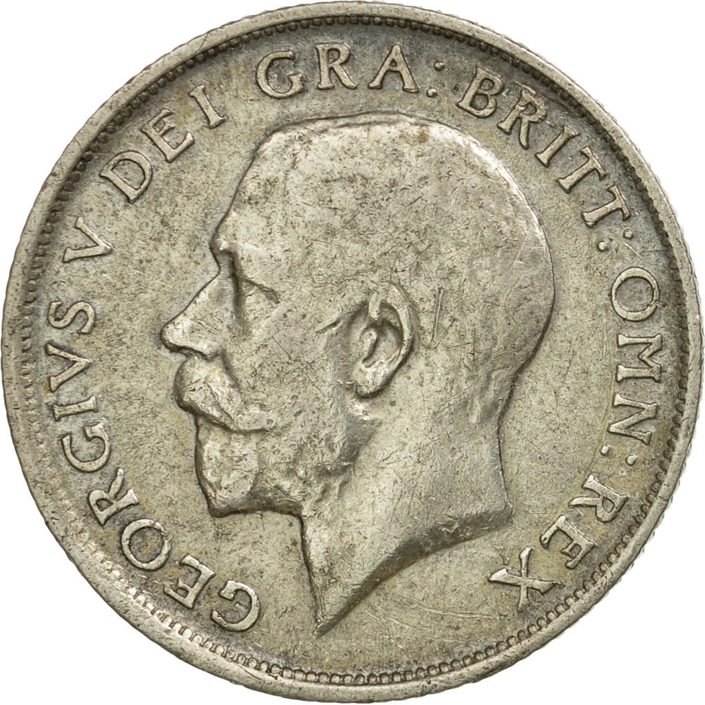 Coin, Great Britain, George V, Shilling, 1912, EF(40-45), Silver, KM:816
