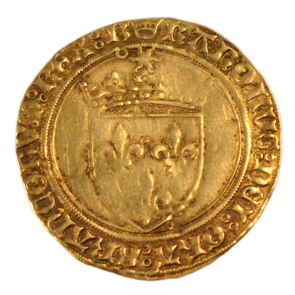 Francia, Ecu d'or, Bourges, BB, Oro, Duplessy:575