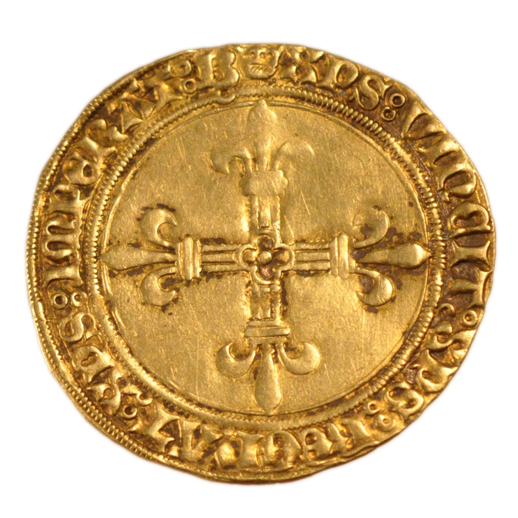 Francia, Ecu d'or, Bourges, BB, Oro, Duplessy:575