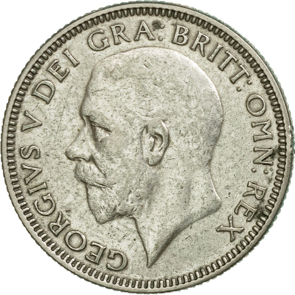 Coin, Great Britain, George V, Shilling, 1933, EF(40-45), Silver, KM:833