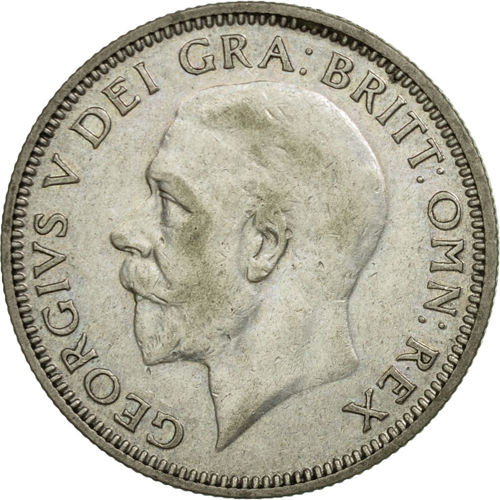 Coin, Great Britain, George V, Shilling, 1934, EF(40-45), Silver, KM:833