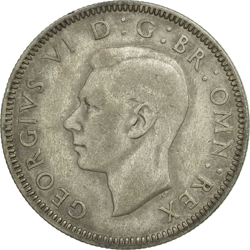 Coin, Great Britain, George VI, Shilling, 1937, EF(40-45), Silver, KM:854