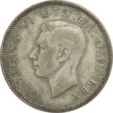 Coin, Great Britain, George VI, Shilling, 1937, EF(40-45), Silver, KM:854