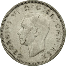 Coin, Great Britain, George VI, Shilling, 1938, EF(40-45), Silver, KM:854