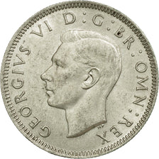 Coin, Great Britain, George VI, Shilling, 1943, EF(40-45), Silver, KM:854