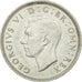 Coin, Great Britain, George VI, Shilling, 1942, EF(40-45), Silver, KM:854