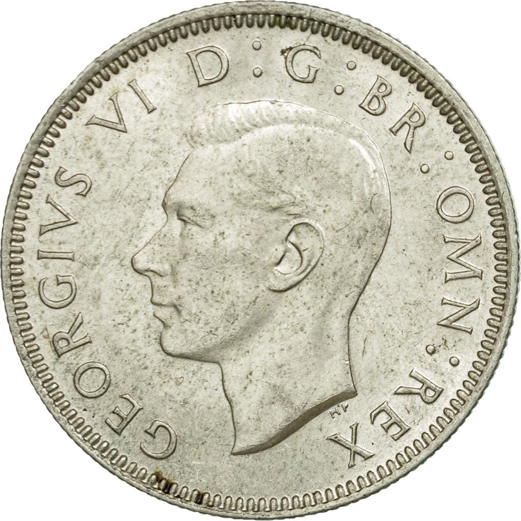 Coin, Great Britain, George VI, Shilling, 1944, VF(30-35), Silver, KM:854