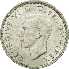 Coin, Great Britain, George VI, Shilling, 1944, VF(30-35), Silver, KM:854