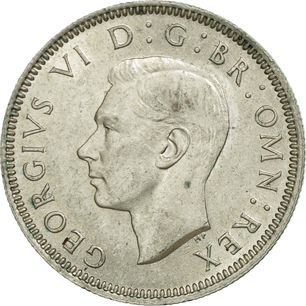 Coin, Great Britain, George VI, Shilling, 1941, EF(40-45), Silver, KM:854