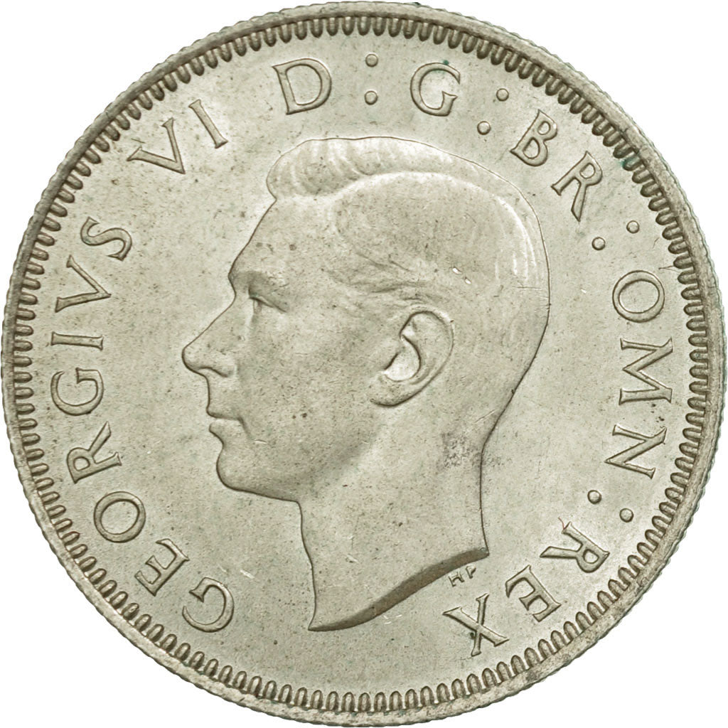 Coin, Great Britain, George VI, Shilling, 1946, EF(40-45), Silver, KM:854