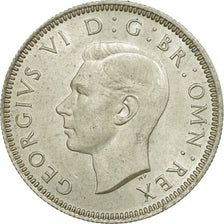 Coin, Great Britain, George VI, Shilling, 1946, EF(40-45), Silver, KM:854