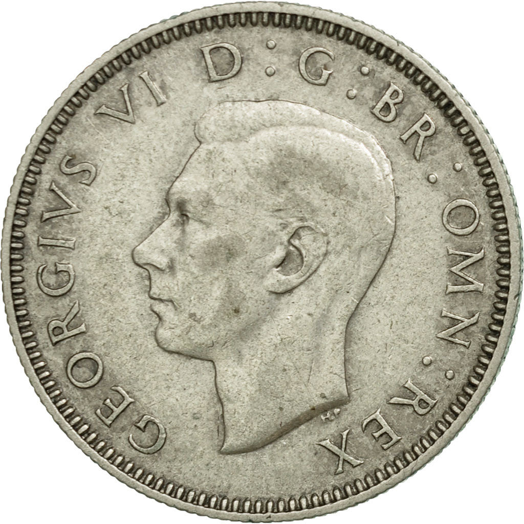 Coin, Great Britain, George VI, Shilling, 1937, EF(40-45), Silver, KM:854
