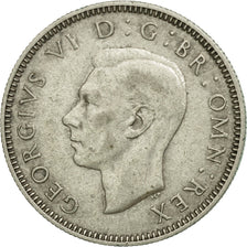 Coin, Great Britain, George VI, Shilling, 1937, EF(40-45), Silver, KM:854