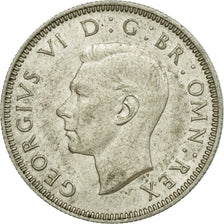 Coin, Great Britain, George VI, Shilling, 1943, EF(40-45), Silver, KM:854