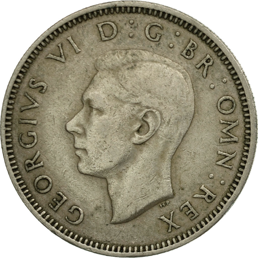 Coin, Great Britain, George VI, Shilling, 1951, EF(40-45), Copper-nickel, KM:863