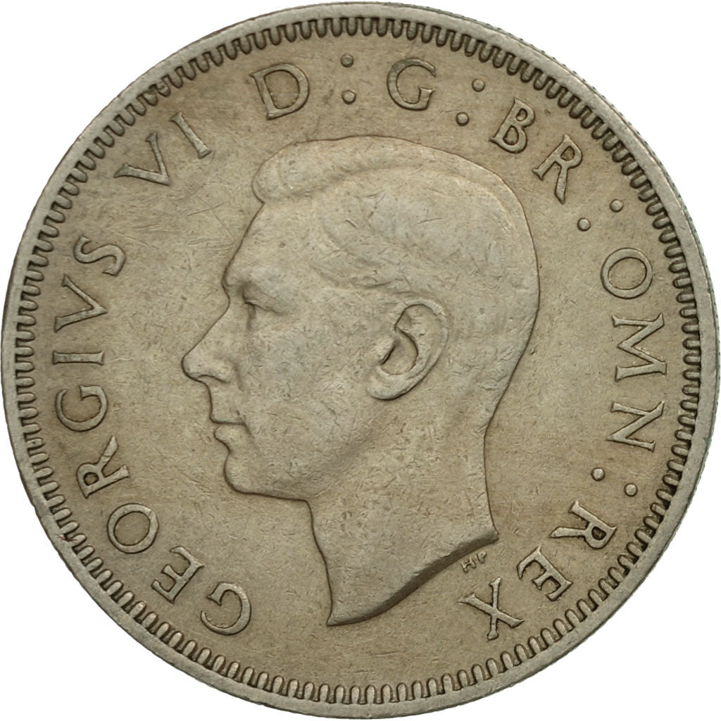 Monnaie, Grande-Bretagne, George VI, Shilling, 1951, TTB, Copper-nickel, KM:864