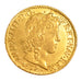FRANCE, Louis d'or à la mèche longue, Louis D'or, 1652, Troyes, KM #157.18, AU(.