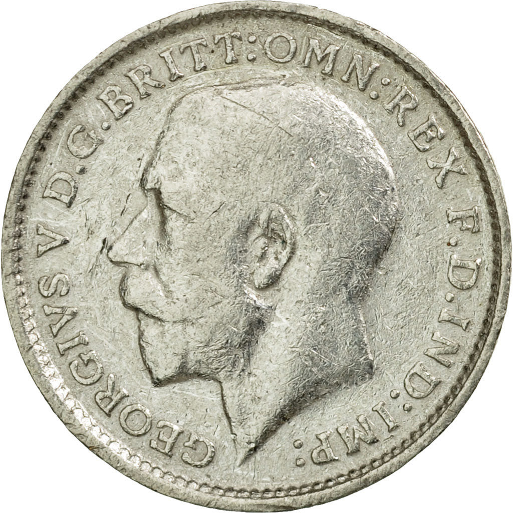 Coin, Great Britain, George V, 3 Pence, 1911, EF(40-45), Silver, KM:813