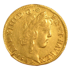 Moneta, Francia, Louis XIV, Louis d'or à la mèche longue, Louis d'Or, 1649