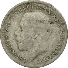 Coin, Great Britain, George V, 3 Pence, 1922, EF(40-45), Silver, KM:813a