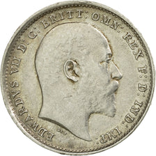 Monnaie, Grande-Bretagne, Edward VII, 3 Pence, 1903, TTB, Argent, KM:797.1