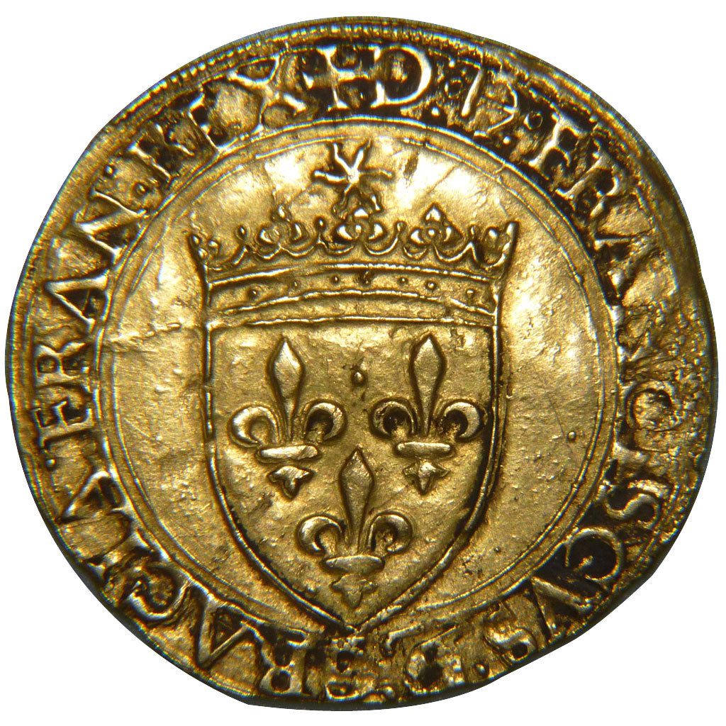 FRANCE, Ecu d'or, Bayonne, EF(40-45), Gold, Duplessy #775, 3.40